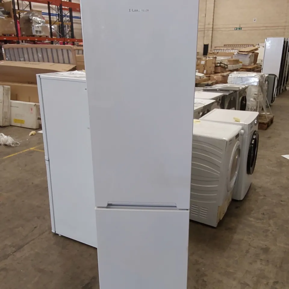 RUSSELL HOBBS 180cm TALL FREESTANDING FRIDGE FREEZER 204L IN WHITE, MODEL: RH54FF180