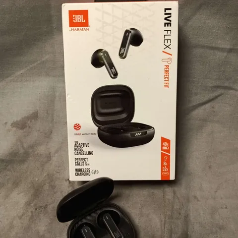 BOXED JBL LIVE FLEX WIRELESS HEADPHONES 