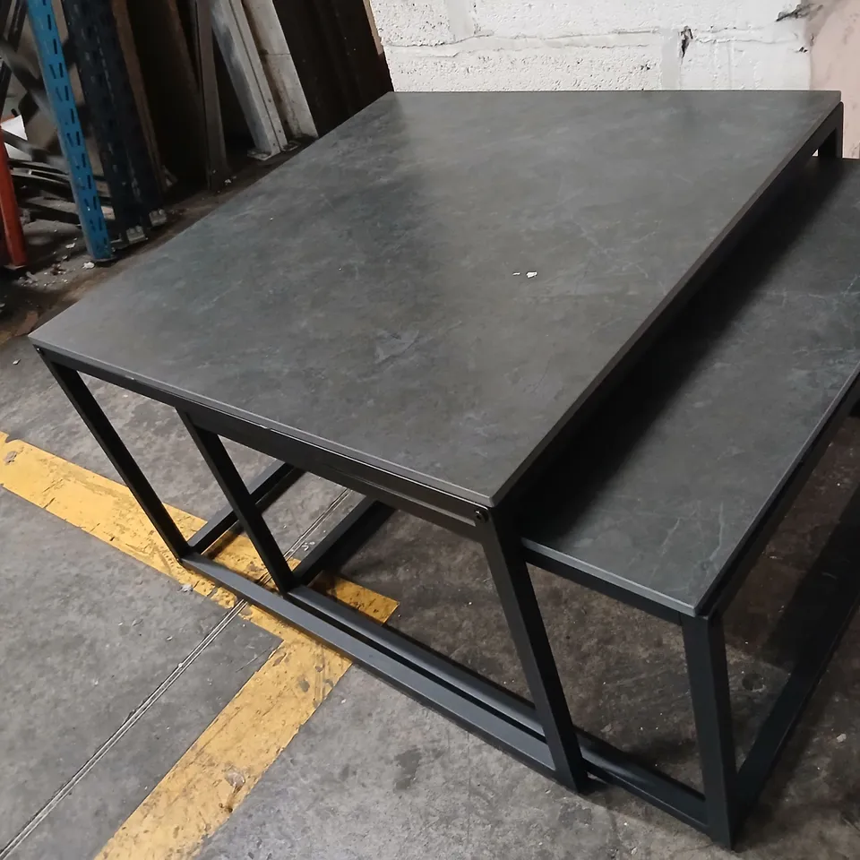 PARRETT FRAME COFFEE TABLE BLACK