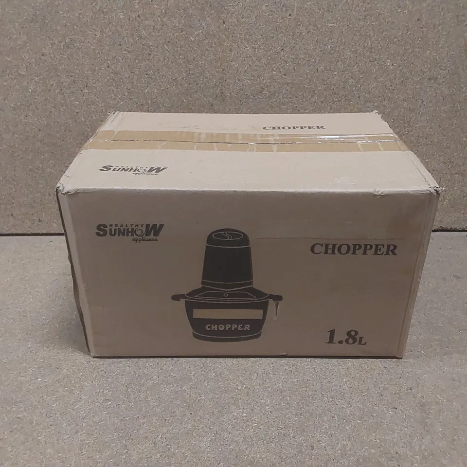 BOXED SUNSHOW FOOD CHOPPER 1.8L