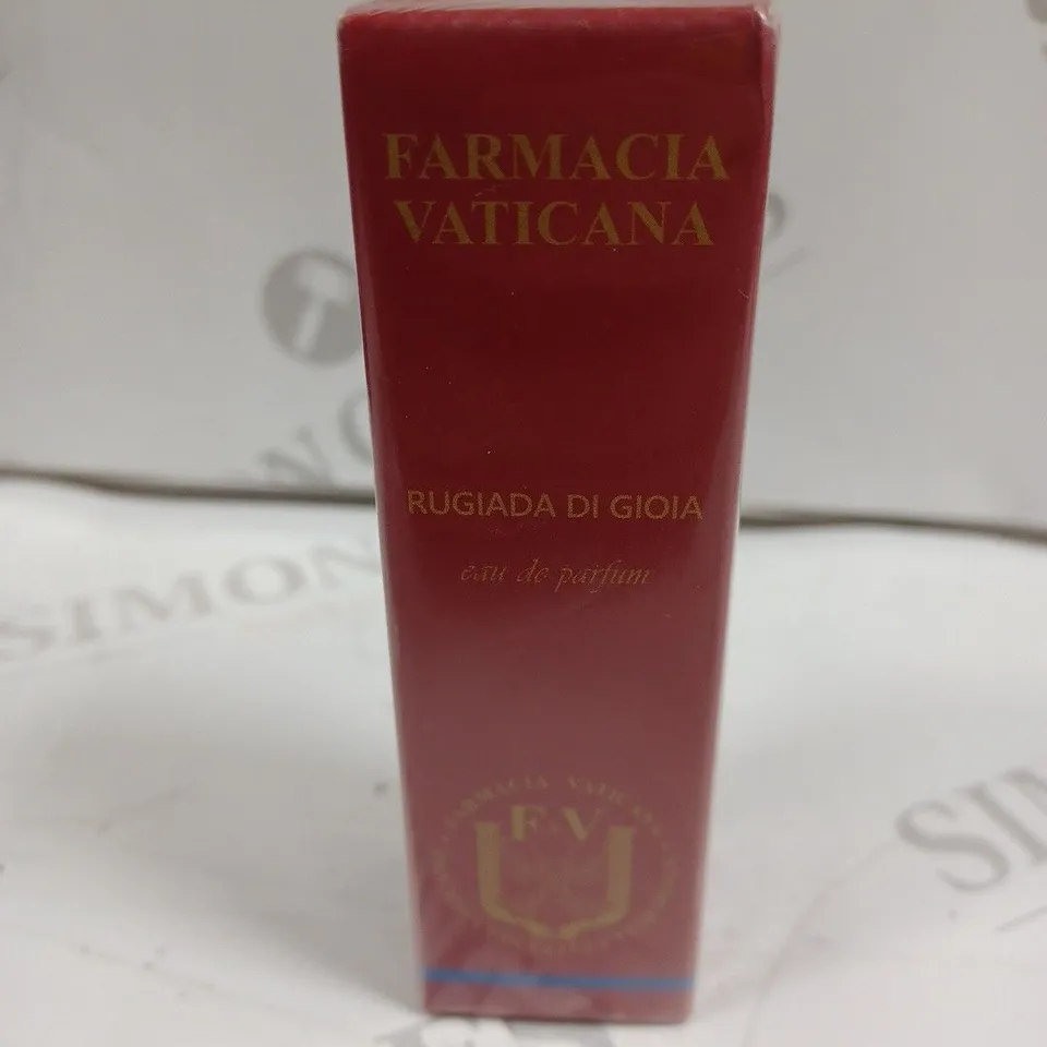 BOXED AND SEALED FARMACIA VATICANA RUGIADA DI GIOIA EAU DE PARFUM 20ML