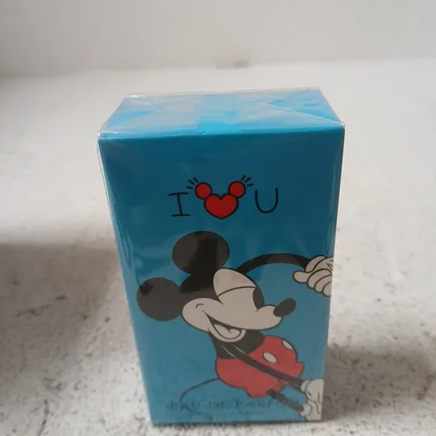 BOX OF APPROXIMATELY 36 X DISNEY MICKEY MOUSE I LOVE YOU EAU DE PARFUM - 50ML 