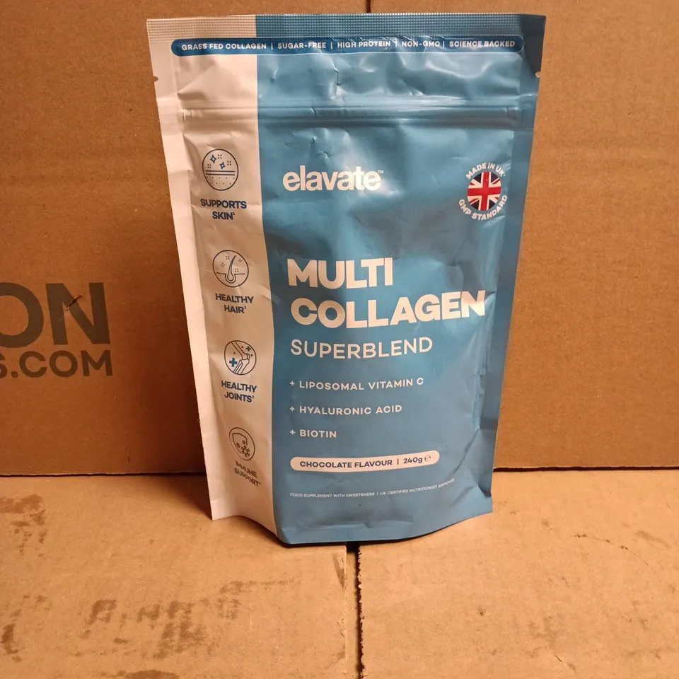 ELAVATE MULTI COLLAGEN SUPERBLEND CHOCOLATE 240G