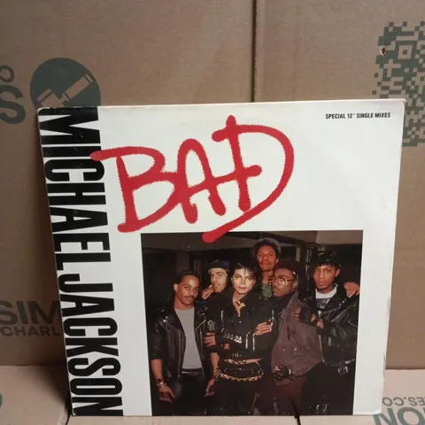 MICHAEL JACKSON BAD VINYL