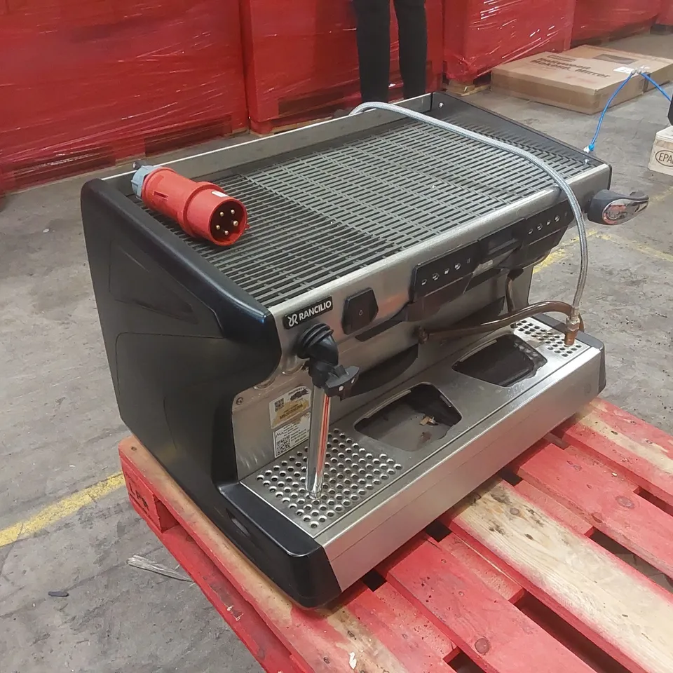 RANCILIO CLASSE 7 2 GROUP COMMERCIAL COFFEE MACHINE WITH ISTEAM