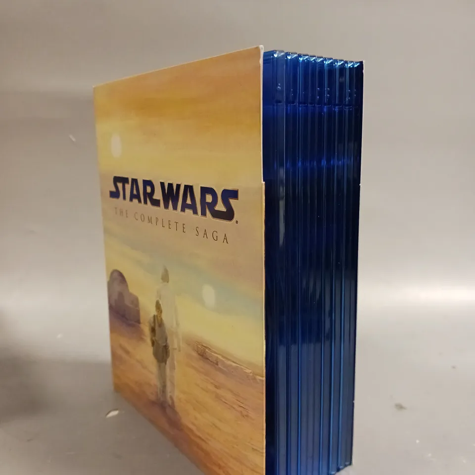 STAR WARS THE COMPLETE SAGA BLU-RAY SET 