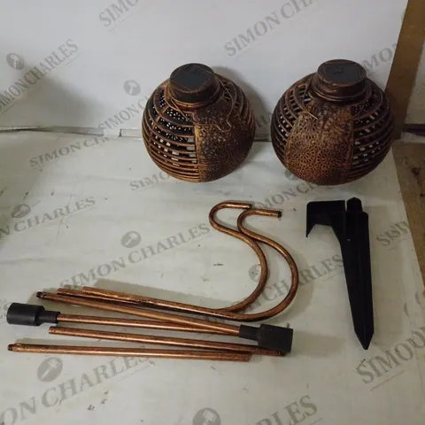 FORLI FLAMING LANTERN SET