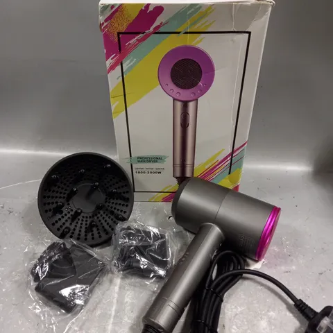 BOXED 2000W PROFESSIONAL HAIRDRYER 