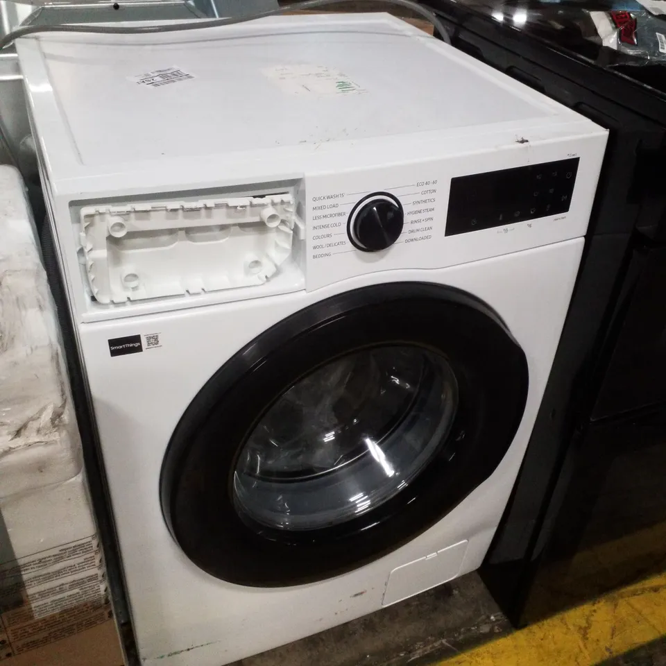 SAMSUNG SERIES 5 AI ENERGY WW80CGC04DAEEU 8KG LOAD, 1400RPM SPIN ECOBUBBLE WASHING MACHINE WITH SMARTTHINGS - WHITE