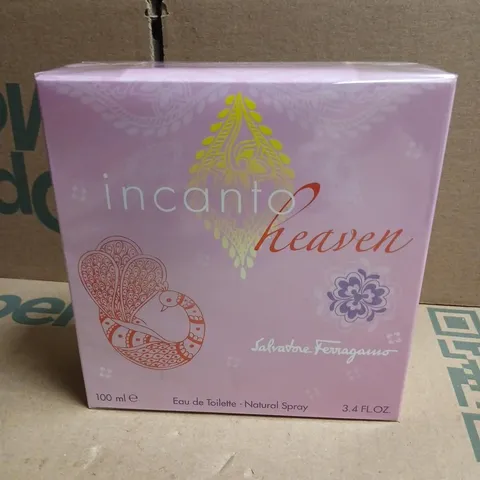 BOXED SALVATORE FERRAGAUS INCANTO HEAVEN EAU DE TOILETTE 100ML