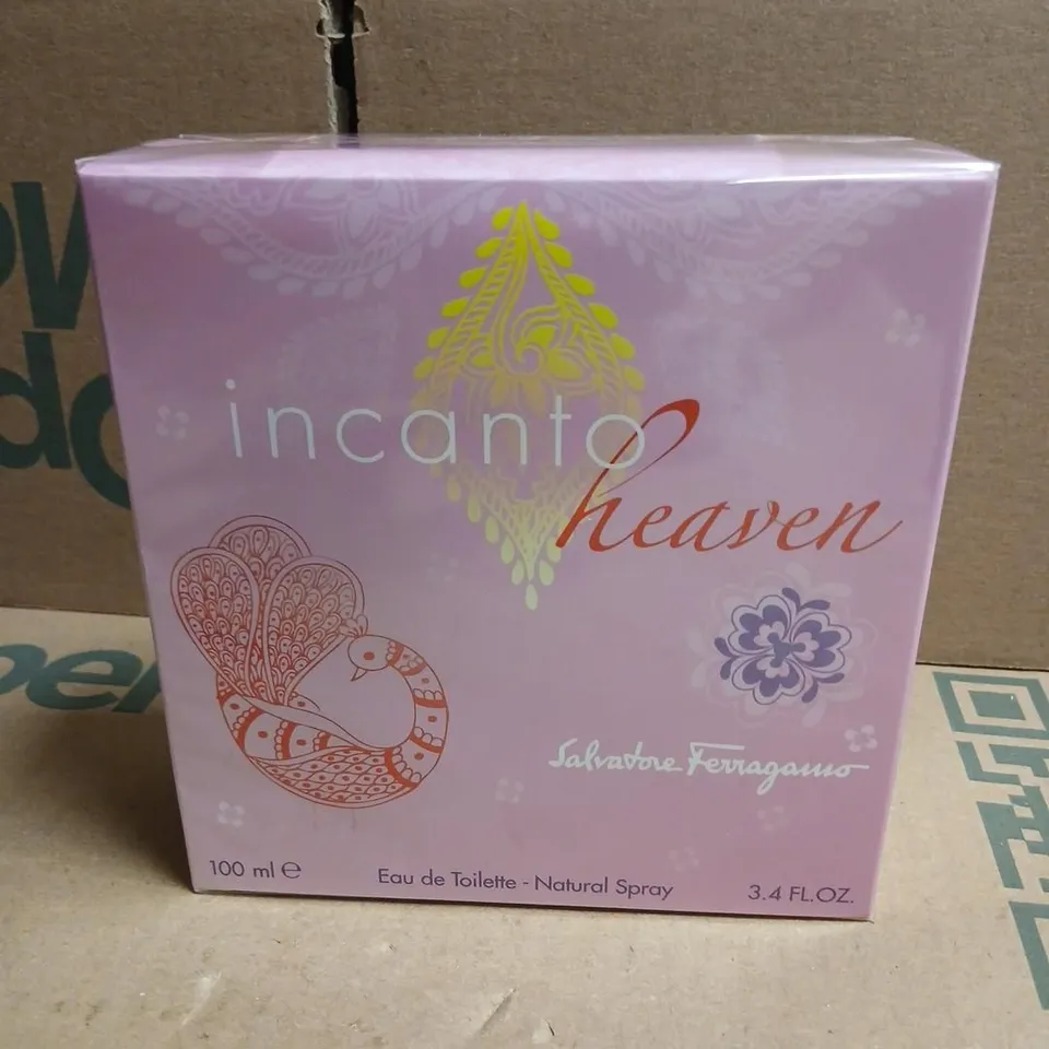 BOXED SALVATORE FERRAGAUS INCANTO HEAVEN EAU DE TOILETTE 100ML