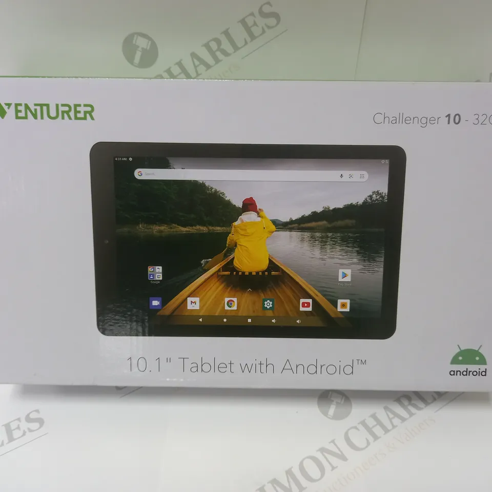 BRAND NEW BOXED VENTURER CHALLENGER 10, 10.1" TABLET WITH ANDROID