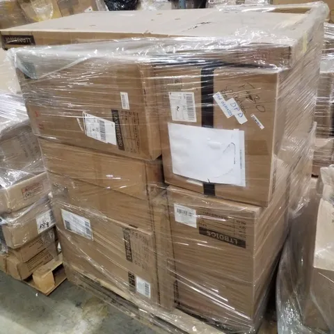 PALLET CONTAINING ASSORTED PRODUCTS INCLUDING TRASH CANS, CLOTHES RACK & OFFICE SWIVEL CHAIR