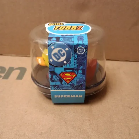 MINI TUBBZ DC SUPERMAN DUCK FIGURINE 