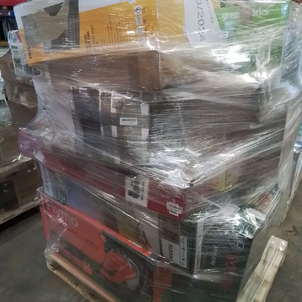 PALLET OF APPROXIMATELY 21 UNPROCESSED RAW RETURN HOUSEHOLD AND ELECTRICAL GOODS TO INCLUDE;