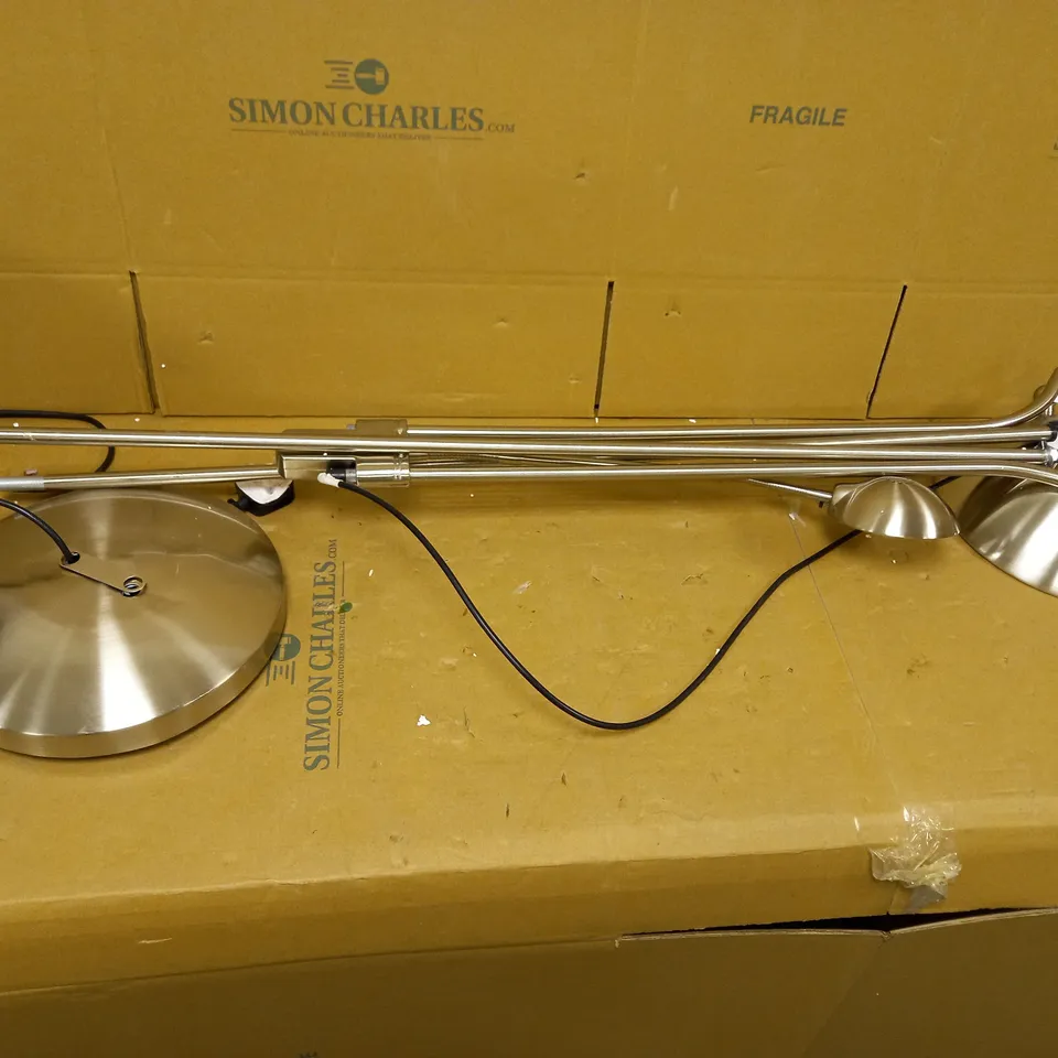 ZELLA UPLIGHTER FLOOR LAMP STAINLESS STEEL