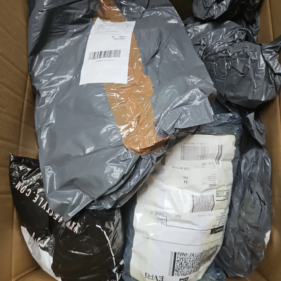 APPROXIMATELY 20 ASSORTED CLOTHING ITEMS IN VARIOUS STYLES AND SIZES 