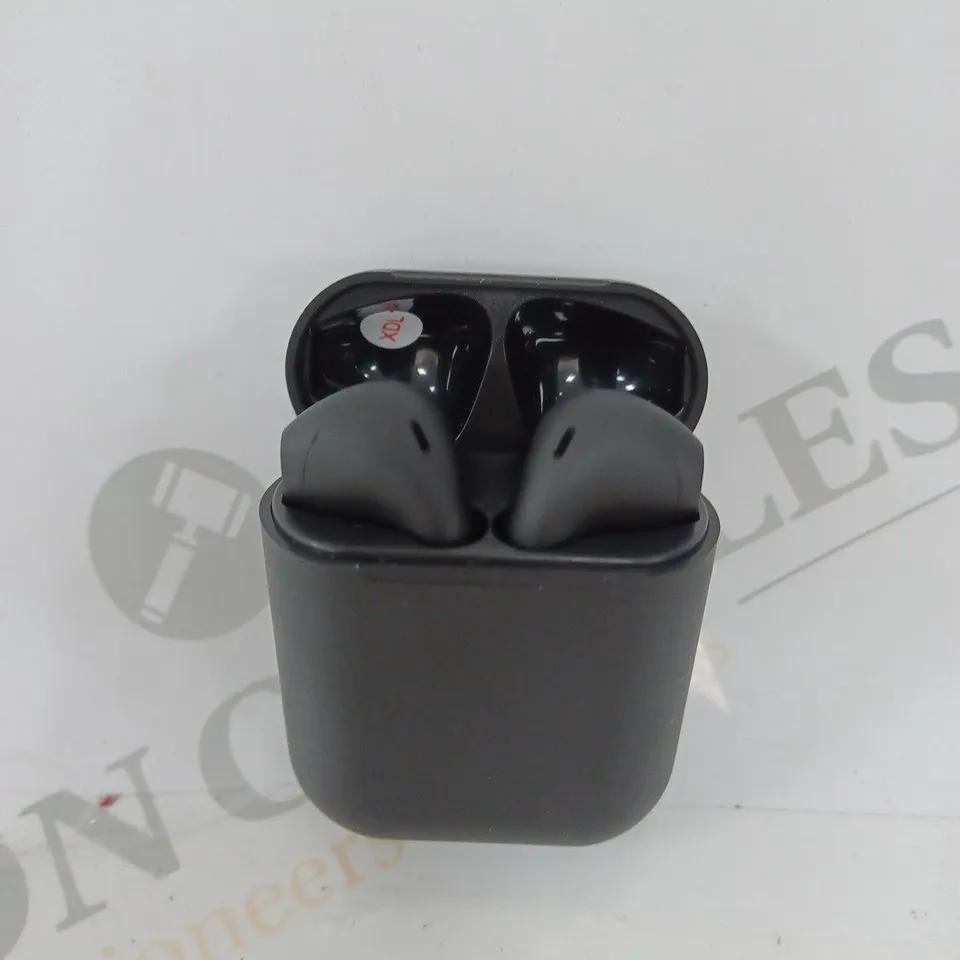 BOXED TWS I12 BLACK WIRELESS EARBUDS