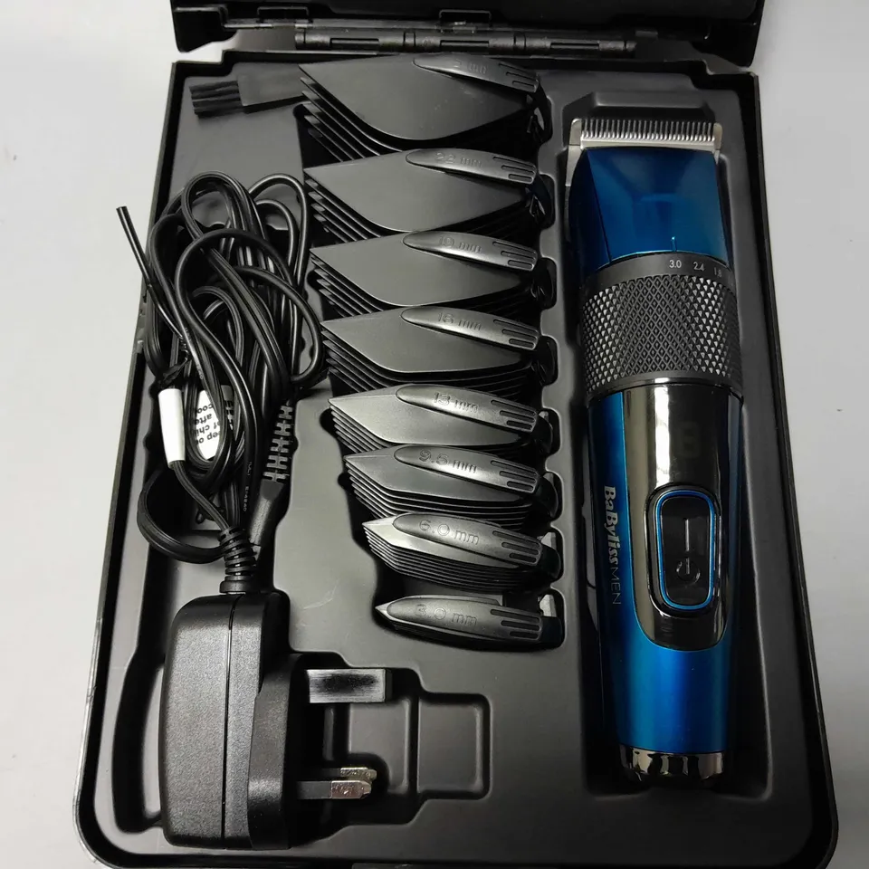 BOXED BABYLISS MEN JAPANESE STYLE DIGITAL HAIR CLIPPER