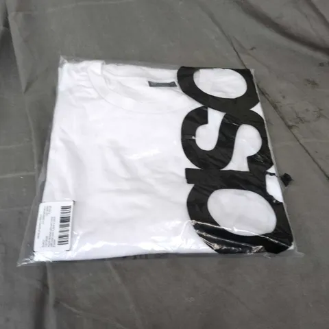 ASOS DESIGN ULTIMATE T-SHIRT WITH CREW NECK 2 PACK IN BLACK & WHITE L