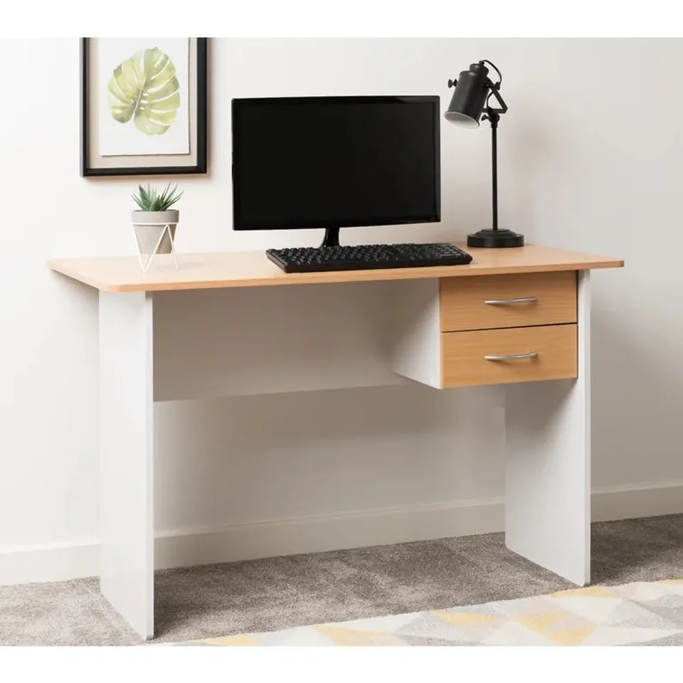 BOXED JENNY 2 DRAWER DESK