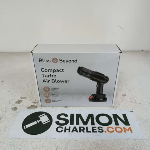 BOXED BLISS & BEYOND COMPACT TURBO AIR BLOWER