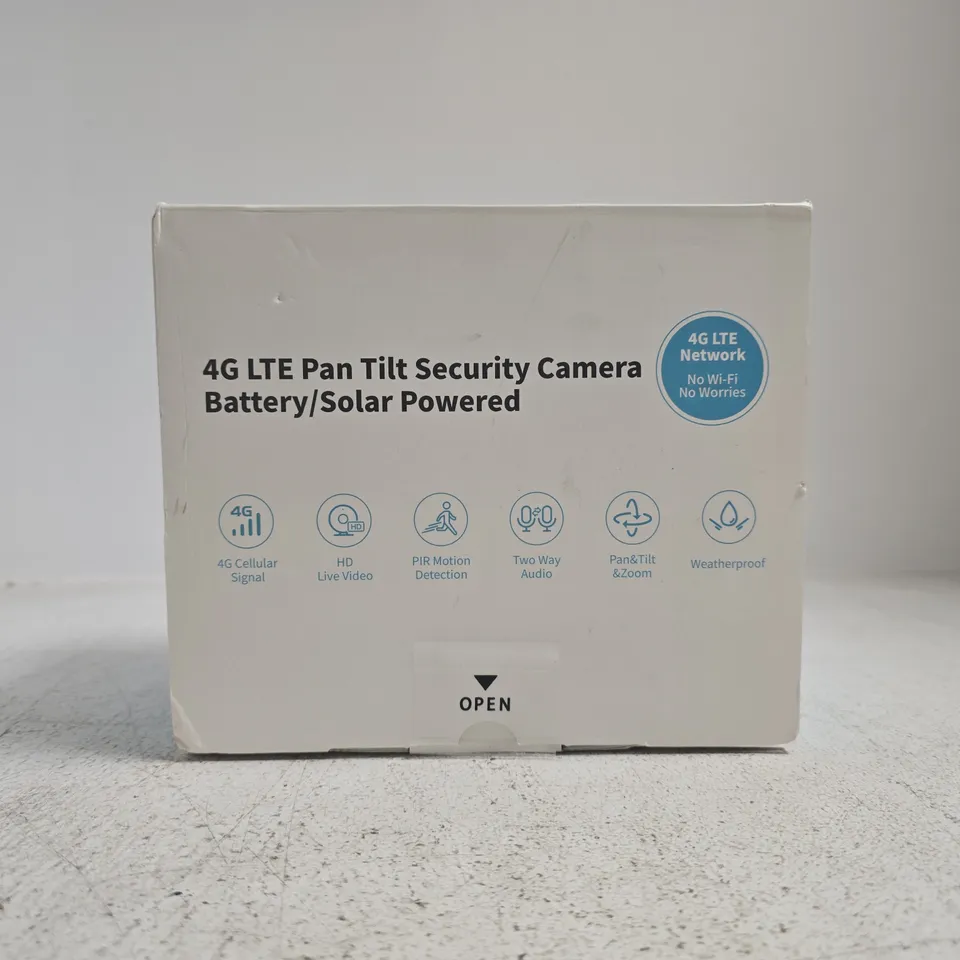 BOXED SEHMUA 4G LTE PAN TILT SECURITY CAMERA RBX-S44