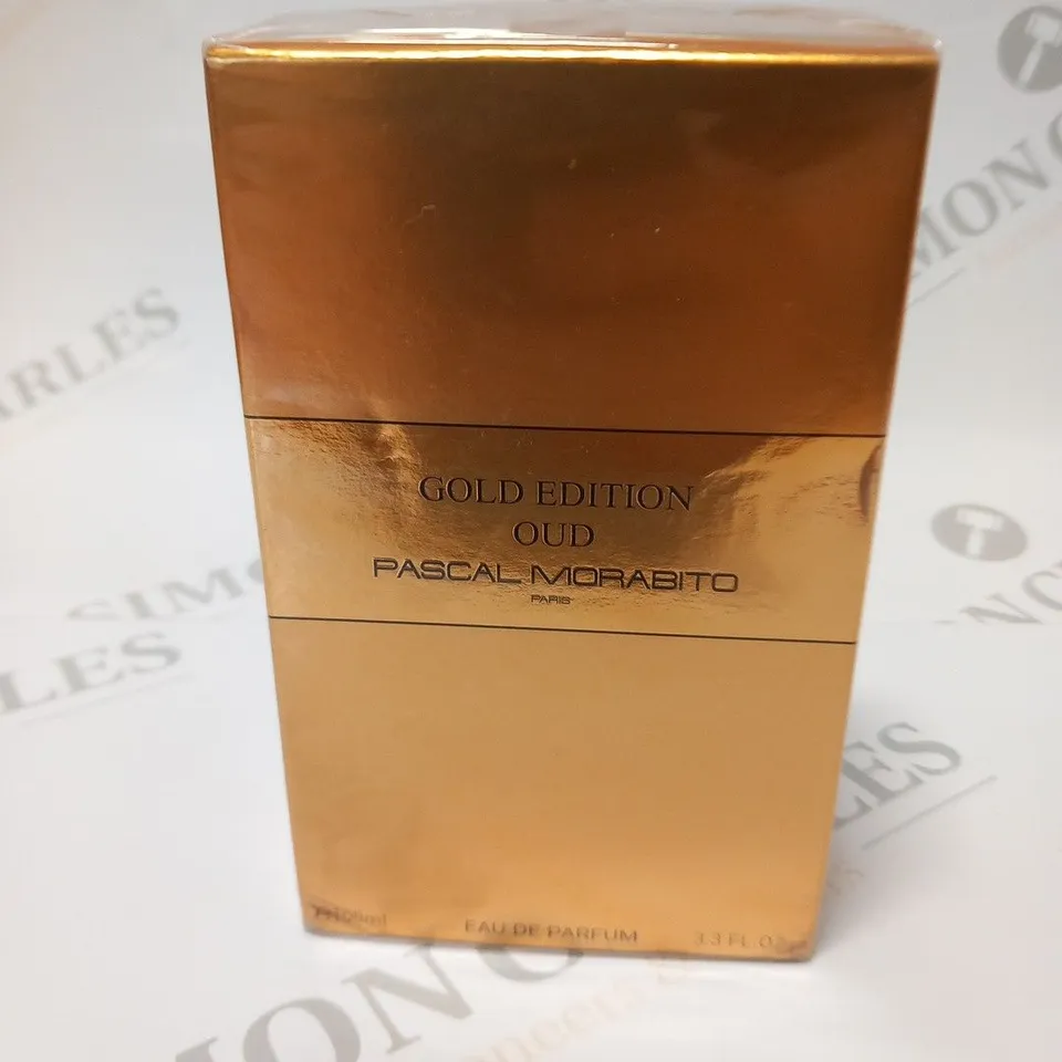 BOXED AND SEALED GOLD EDITION OUD PASCAL MORABITO EAU DE PARFUM 100ML