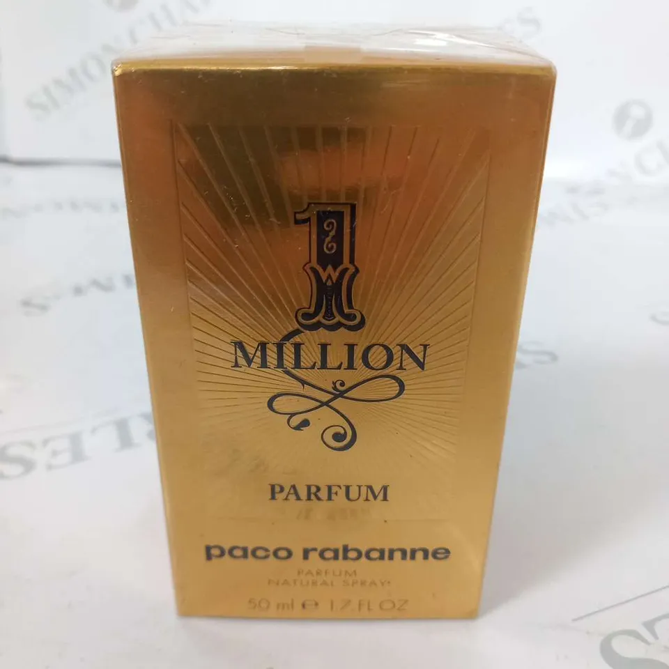BOXED AND SEALED PACO RABANNE 1 MILLION EAU DE PARFUM 50ML