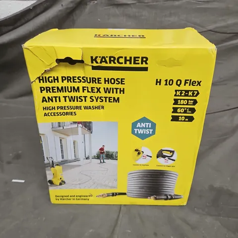 KÄRCHER HIGH PRESSURE HOSE PREMIUM FLEX WITH ANTI TWIST SYSTEM, 10 M