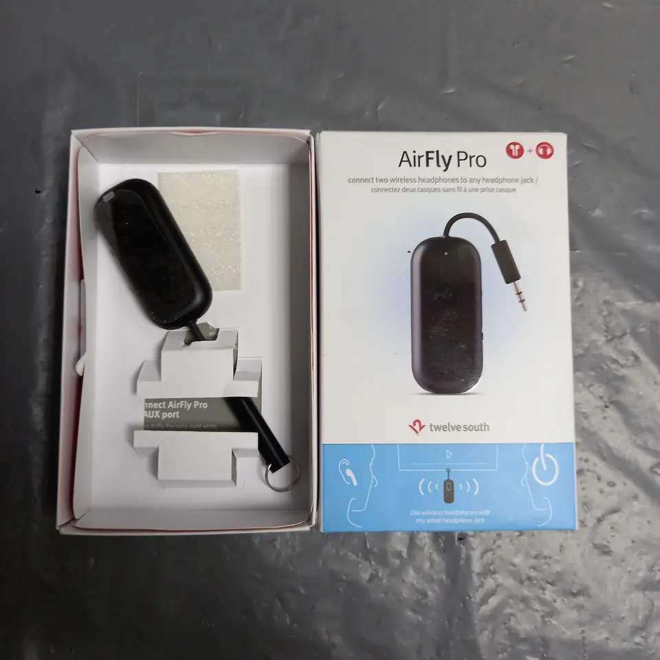 BOXED TWELVE SOUTH AIRFLY PRO WIRELESS HEADPHONE ADAPTER 