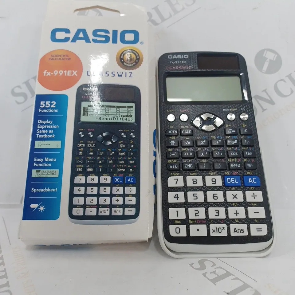 BOXED CASIO CLASSWIZ FX-991EX SCIENTIFIC CALCULATOR 