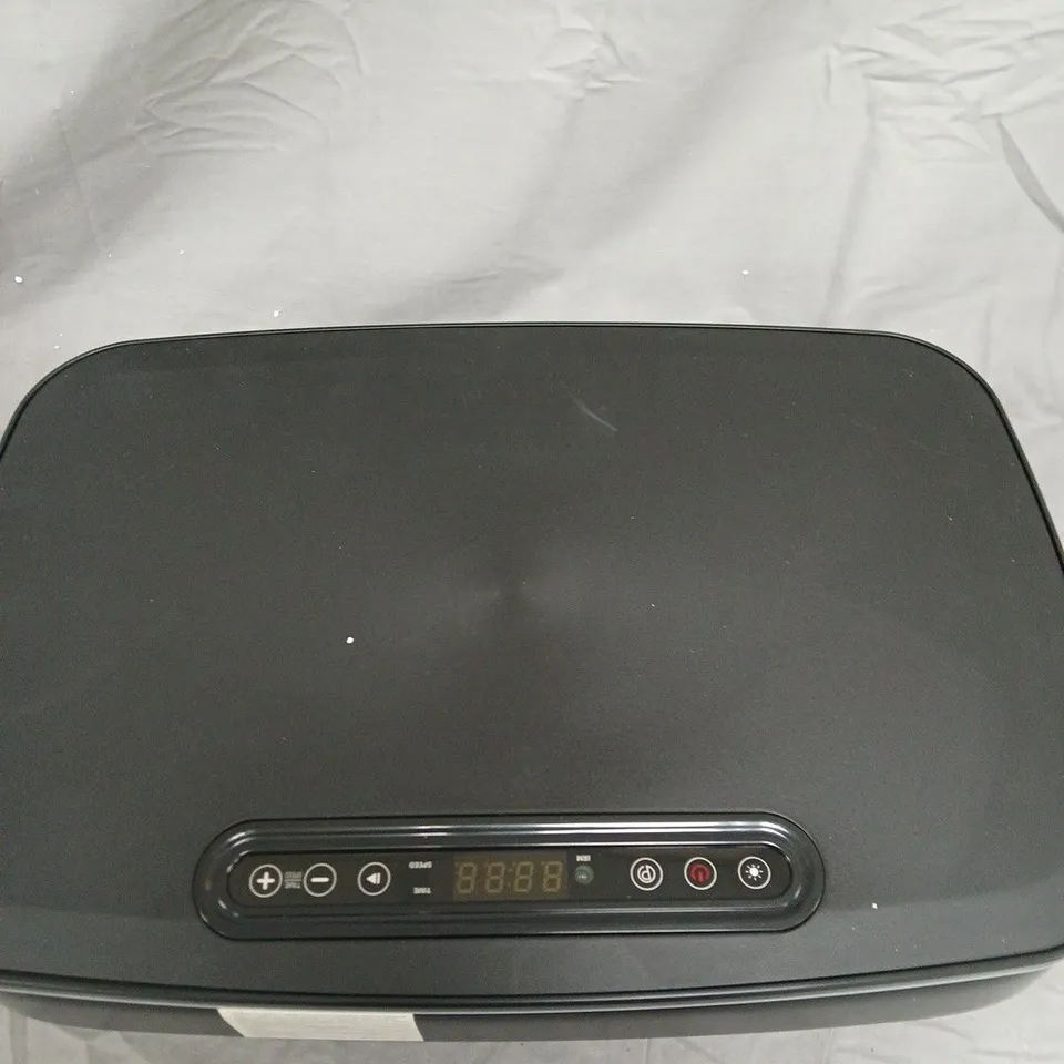 SOULSMART BLACK HOME APPLIANCE WITH FRONT CONTROL PANEL VIBRATING FITNESS PLATFORM