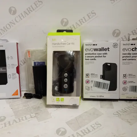 LOT OF APPROXIMATELY 20 PHONE ACCESSORIES FOR ASSORTED MODELS