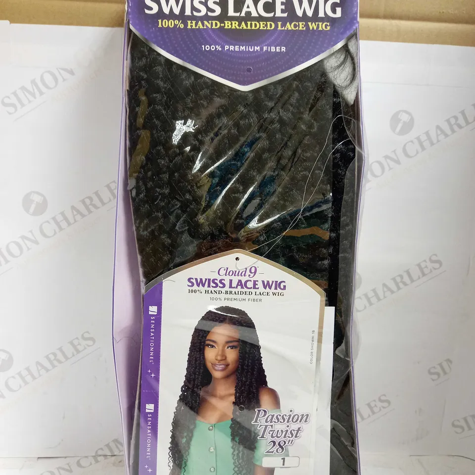 SENSATIONNEL CLOUD 9 SWISS LACE WIG 28" BRAID