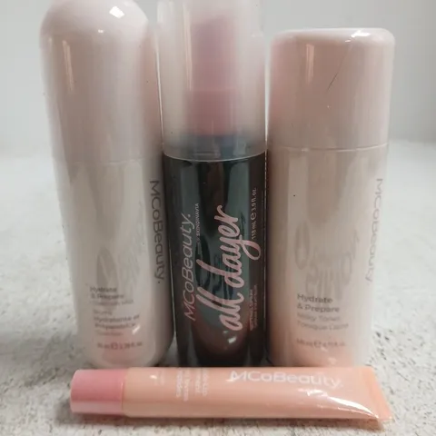 4 MCO BEAUTY PRODUCTS TO INCLUDE MILKY TONER, GLASS SKIN MIST, SETTING SPRAY, ETC 