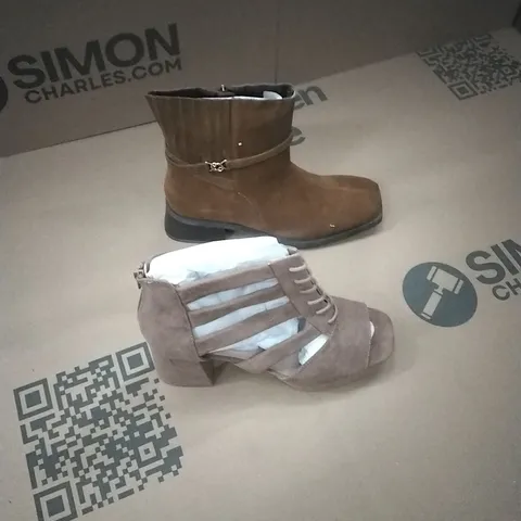PALLET TO CONTAIN APPROXIMATELY 70 BRAND NEW SHOES TO INCLUDE; HEELS, BOOTS ETC