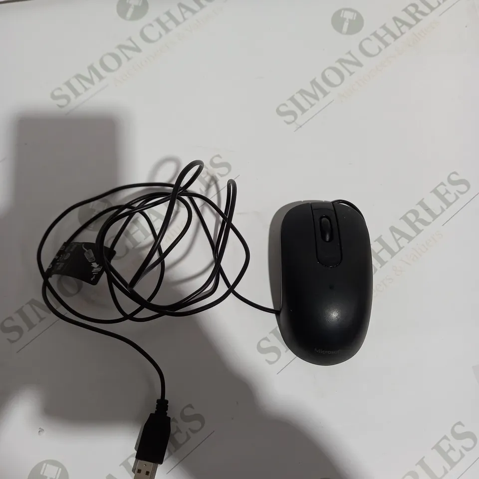 LOGITECH M100 WIRED MOUSE IN BLACK