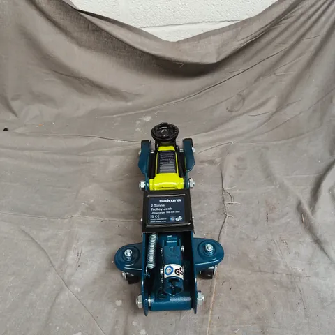 SAKURA 2 TONNE TROLLEY JACK UNBOXED