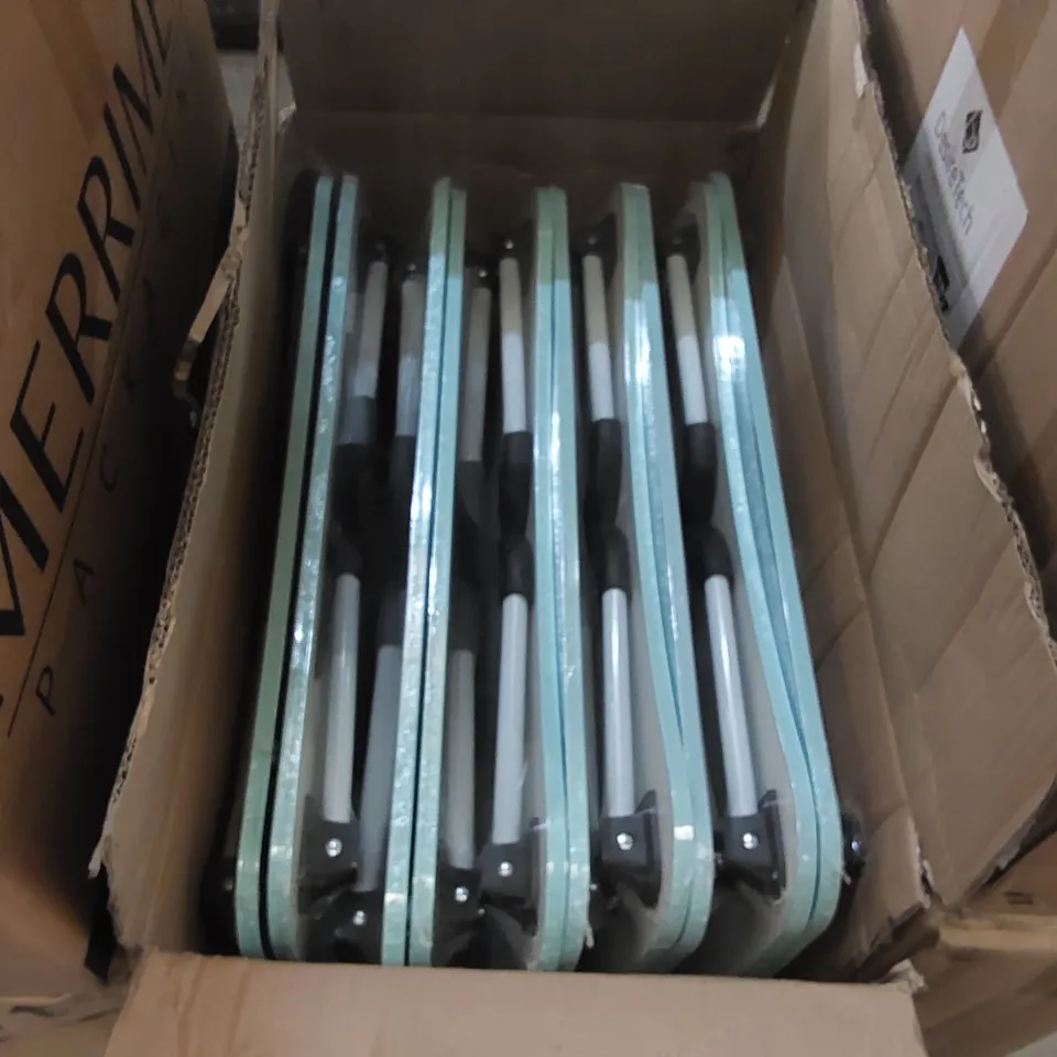 BOX OF APPROXIMATELY 10x DESIRE TECH LAPTOP TRAYS