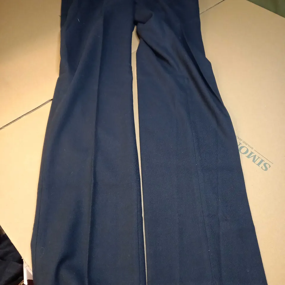 UNIQLO NAVY SUIT TROUSERS - SIZE W32/L34