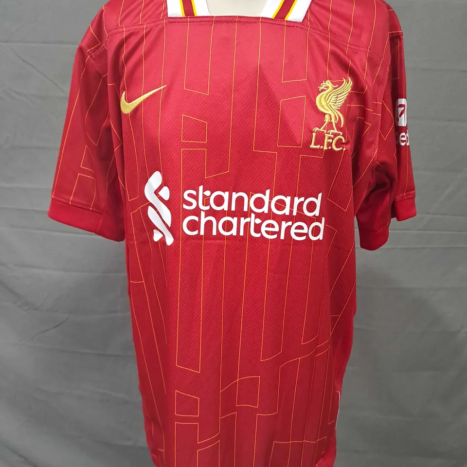 NIKE DRI-FIT LIVERPOOL FOOTBALL CLUB T-SHIRT SIZE LARGE