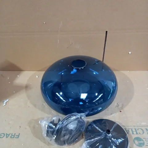 DARK BLUE LAMPSHADE
