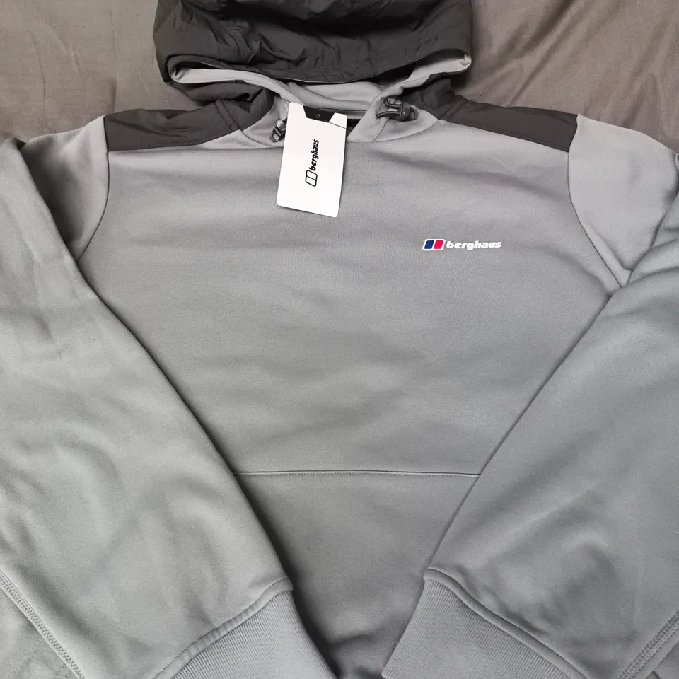BERGHAUS M VANGAR 2.0 HOODY – GREY, UK L