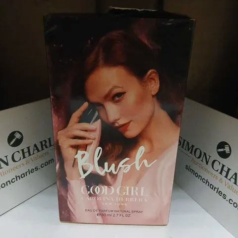 BOXED AND SEALED GOOD GIRL CAROLINA HERRERA BLUSH EAU DE PARFUM NATURAL SPRAY 80ML