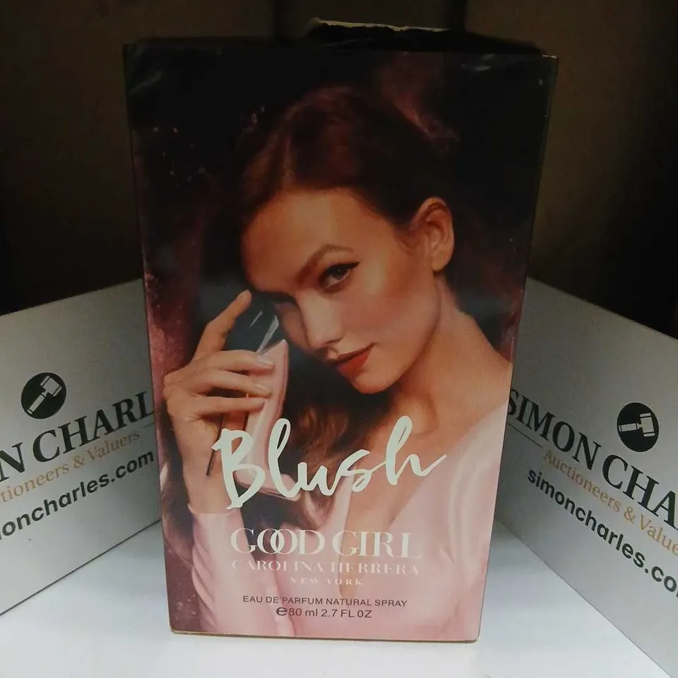 BOXED AND SEALED GOOD GIRL CAROLINA HERRERA BLUSH EAU DE PARFUM NATURAL SPRAY 80ML