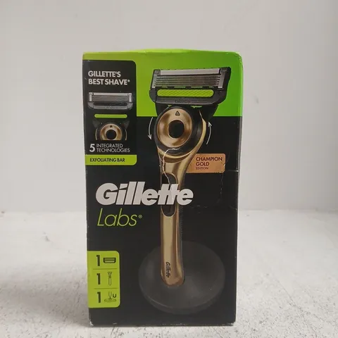 GILLETTE LABS RAZOR – BOXED PACKAGING (SHAVING & HAIR REMOVAL)