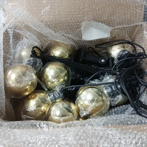 GARDEN REFLECTIONS 15M SOLAR LIGHT STRAND WITH 20 GLOBES