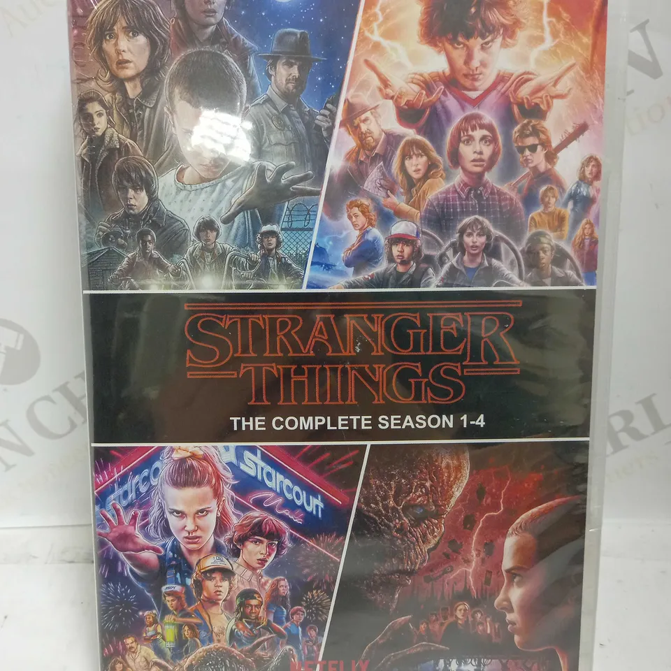 SEALED STRANGER THINGS THE COMPLETE SEASONS 1-4 DVD SET