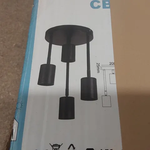 BOXED 4-LIGHT GU10 CEILING  SPOTLIGHT